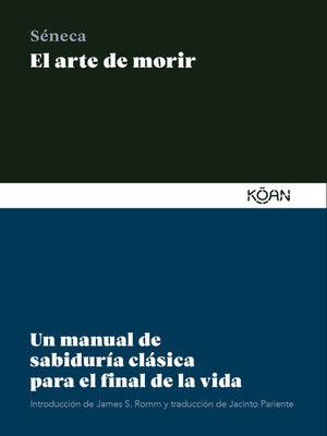 cover image of El arte de morir